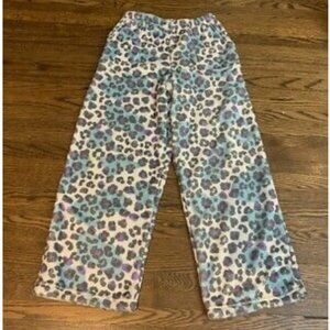 Iscream Snow Leopard Plush Pajama Pants